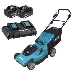 MAKITA DLM538CT2 akumulatorowa kosiarka 53cm 70L 2x18V LXT 18V XPT Li-Ion 2x aku 5.0Ah