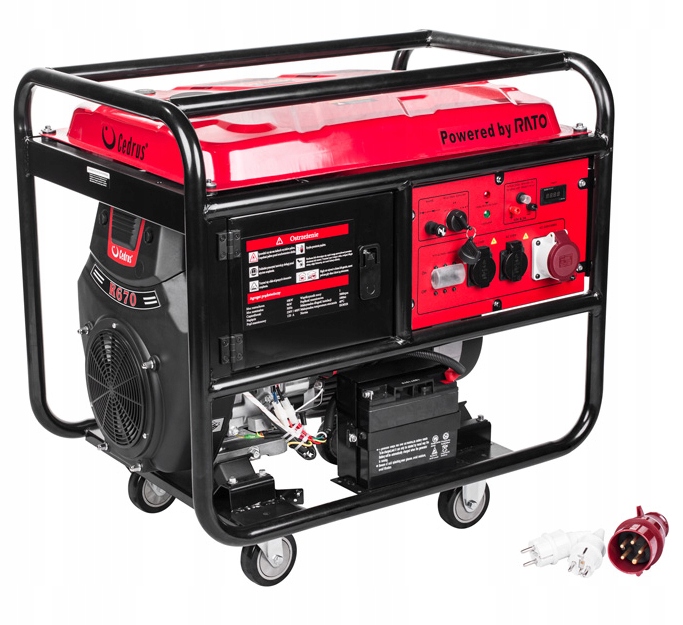 AG10E-3F CEDRUS Agregat prądotwórczy 12,5kVA AVR - obrazek 4